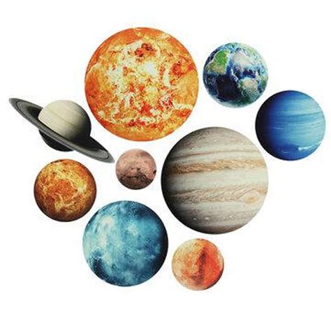 Printable Planet Stickers